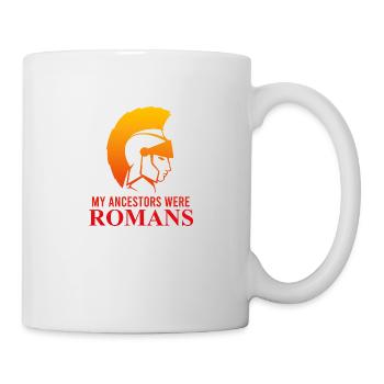 My Ancestors were Romans Italian Roots - Mug - white - Right