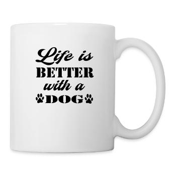 Life Dog 01 - Mug - white - Right