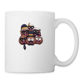 Funny Oliebollen Dressed As New Year's - Mug - white - Right