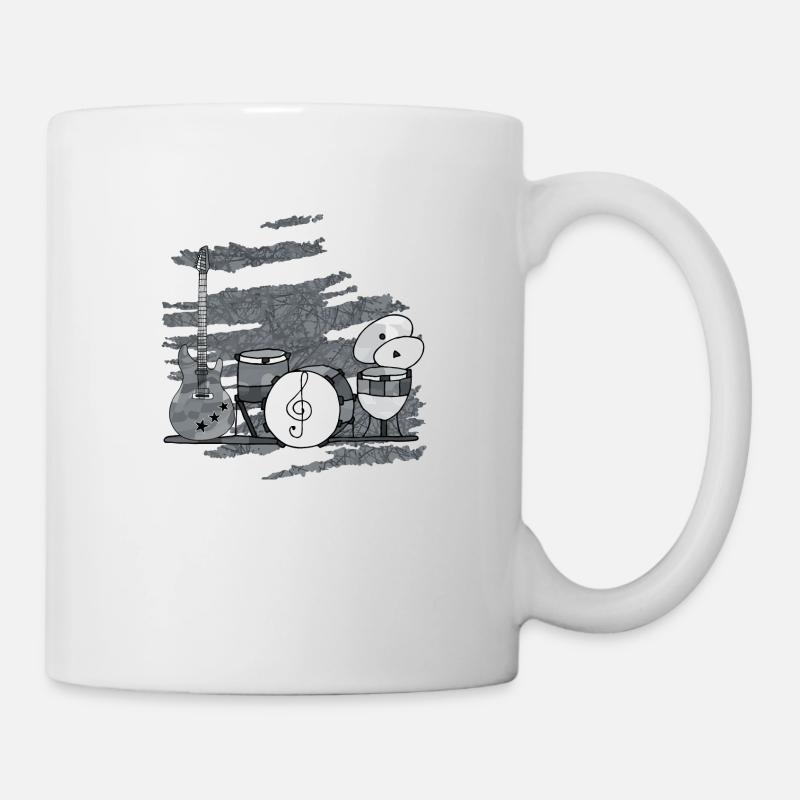 Musical instruments - Mug - white