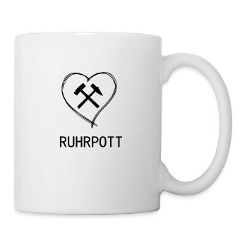 Ruhrpott - Tasse - Weiß - Rechts