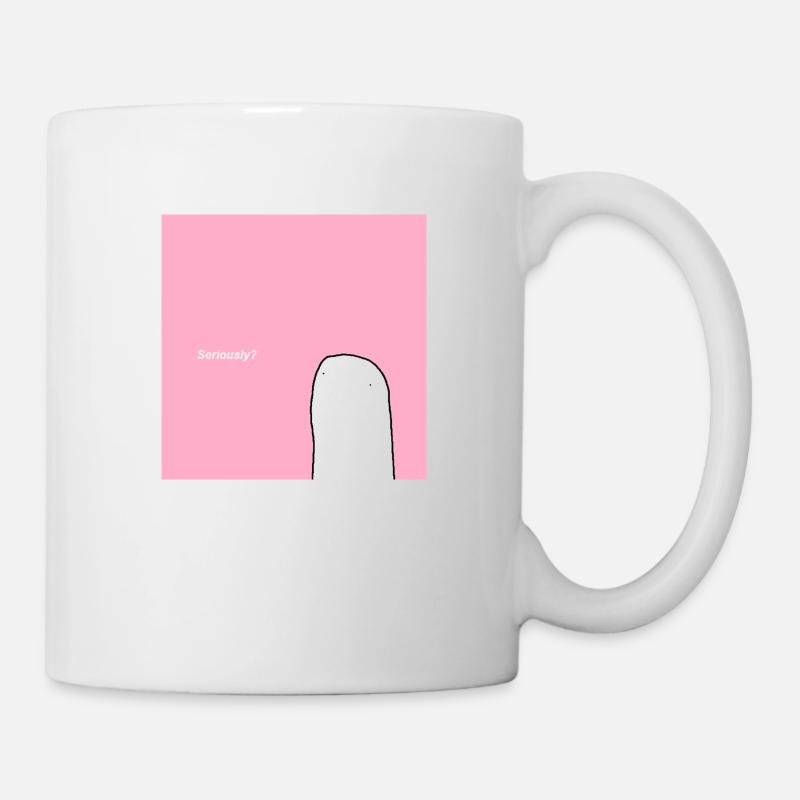 ernst? - Tasse - Weiß