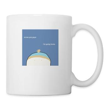 auf euch Jungs, ich gehe nach Hause - Tasse - Weiß - Rechts