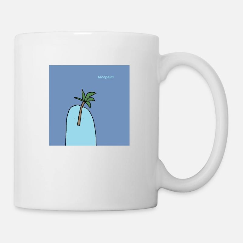 facepalm - Mug - white