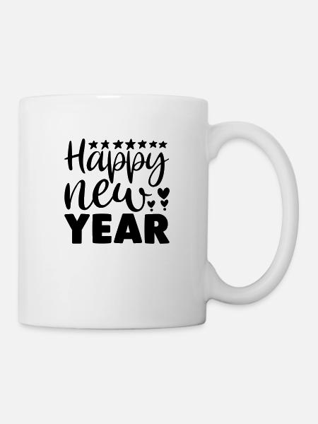 Bonne Année, MEILLEURS VŒUX, happy new year - Mug blanc - blanc