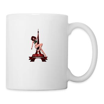 Marianne Pole Dance - Mug blanc - blanc - Droite