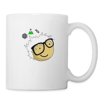 Crazy Nerd - Tasse - Weiß - Rechts
