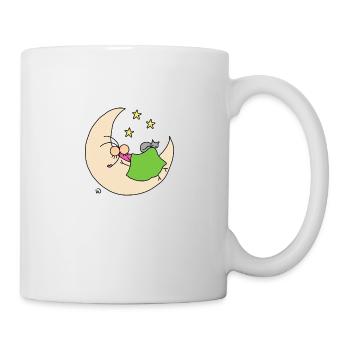 Djenné Wana rêver - Mug blanc - blanc - Droite