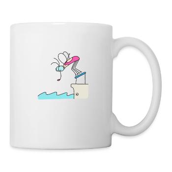 Djenné Wana aller se baigner - Mug blanc - blanc - Droite