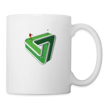 Confused Footballer - Mug - white - Right