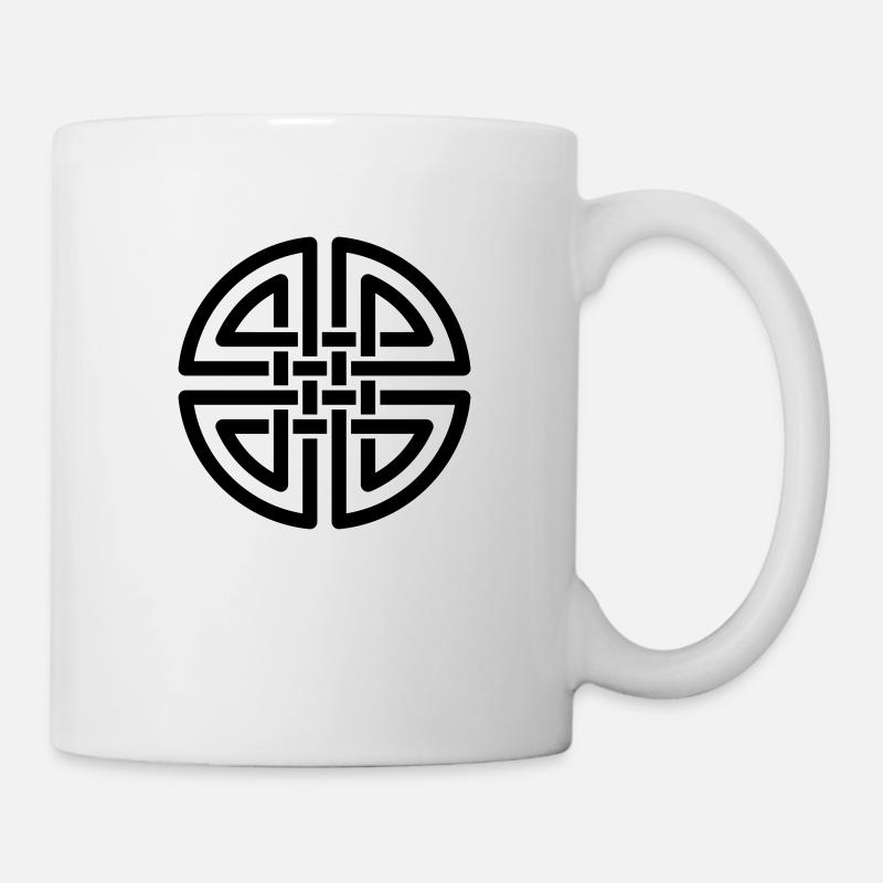 Nœud celte - Mug blanc - blanc