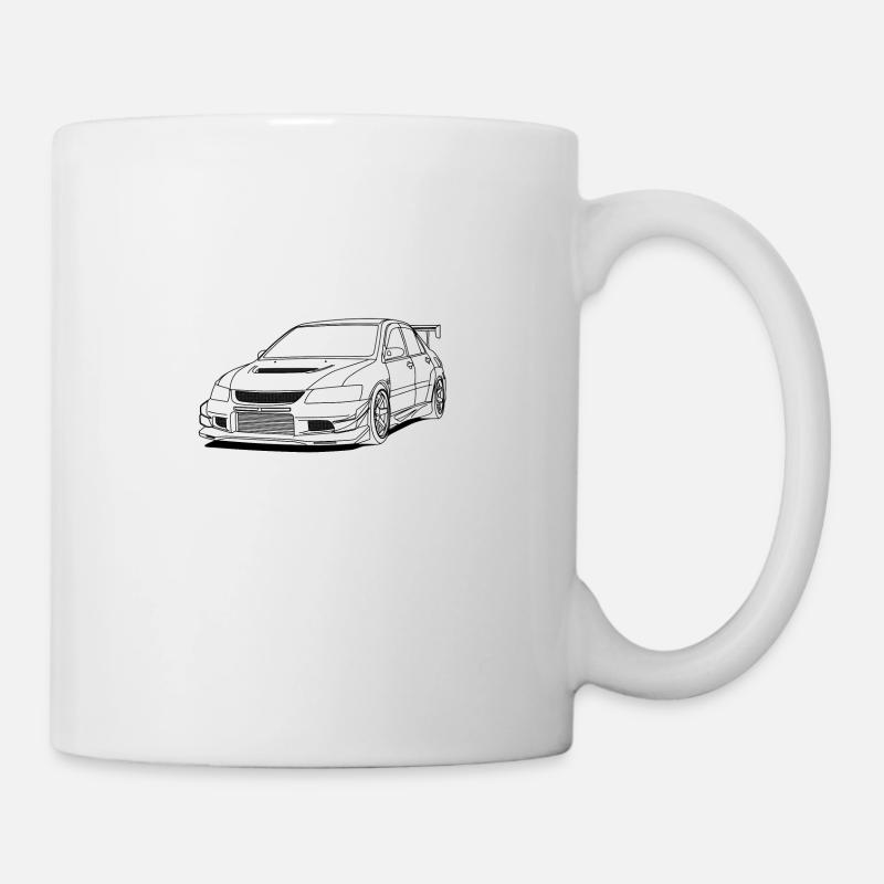 Lancer white - Tasse - Weiß