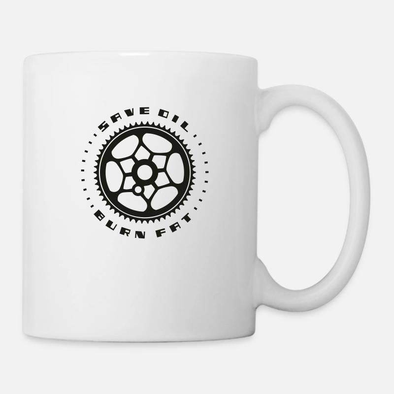 Enregistrer huile - Burn Fat - Mug blanc - blanc