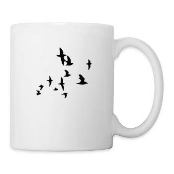 bluearc - birds - Tasse - Weiß - Rechts