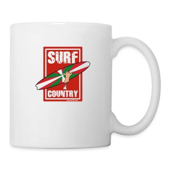 Basque surfing - Mug - white - Right
