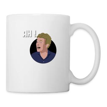 AH - Mug blanc - blanc - Droite
