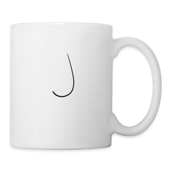 Buchstabe Wort - Tasse - Weiß - Rechts