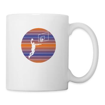 Basketball Basketball Retro Basketball Lovers - Mug - white - Right