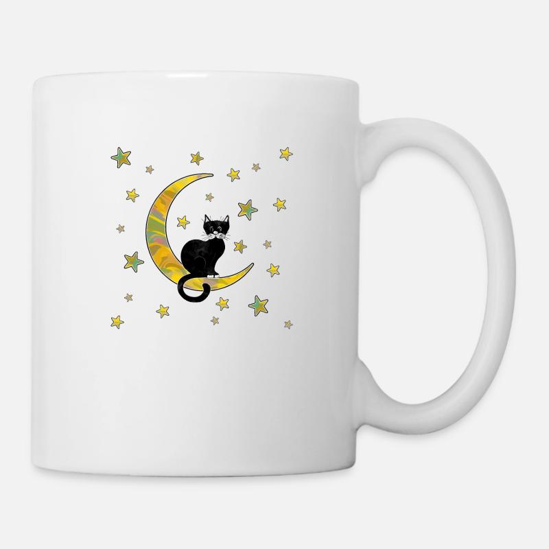 Chat - Mug blanc - blanc