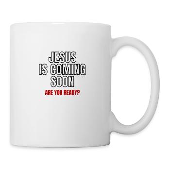 Jésus arrive bientôt - Mug blanc - blanc - Droite