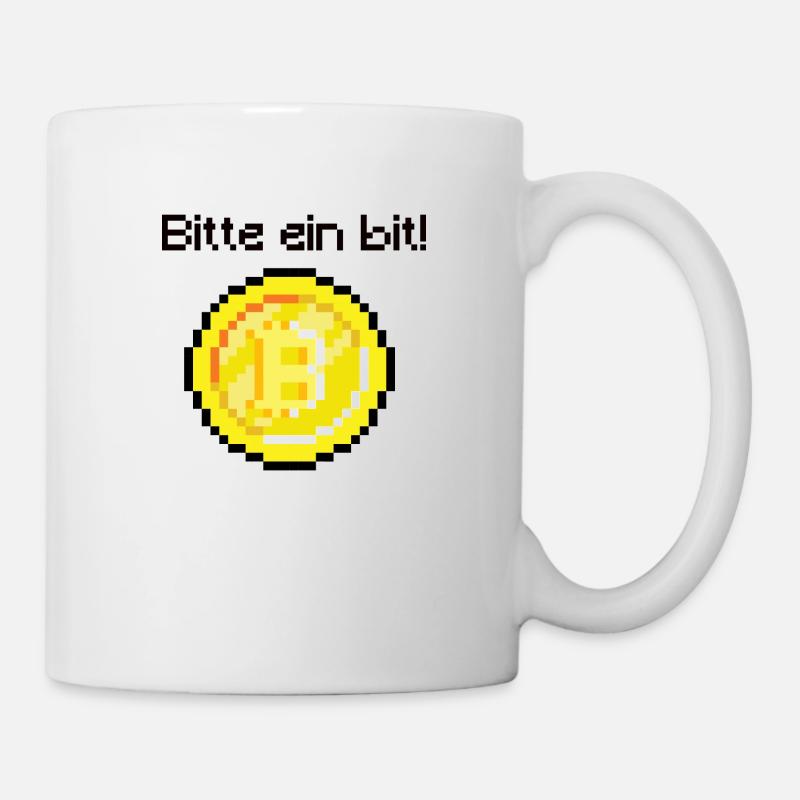 Bitcoin Maximalist (Please a bit!) - Mug - white