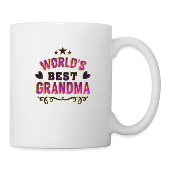 Best daddy grandpa grandma gift idea cool granny - Mug - white - Right
