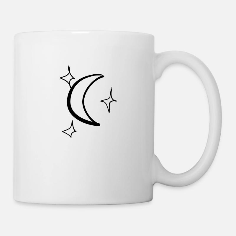 Étoile étoilée - Mug blanc - blanc