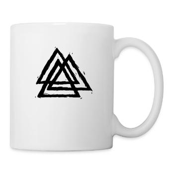 Valkunut Viking "knot of the occis" - Mug - white - Right