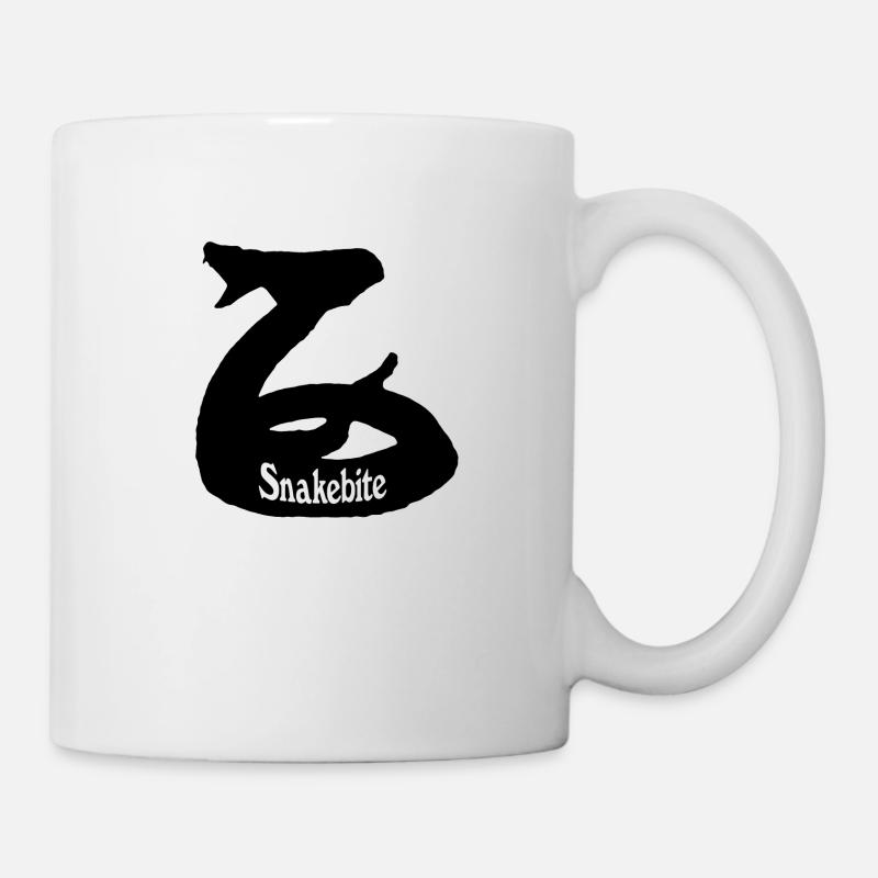 Snakebite - Tasse - Weiß