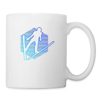 Ski Jumping Ski Jumpers Ski Flying Men Women - Mug - white - Right