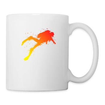 Plongée Plongée Sous-marine Hommes Garçons Plongeurs Plongeurs - Mug blanc - blanc - Droite