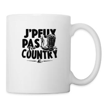 Je Peux Pas J'ai Country Cowboy Western Cadeau - Mug blanc - blanc - Droite