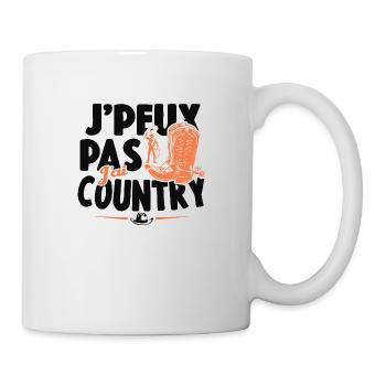 Je Peux Pas J'ai Country Cowboy Western Cadeau - Mug blanc - blanc - Droite