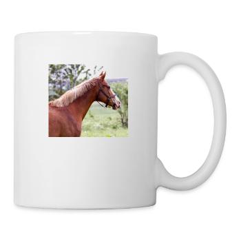 Cheval. Cheval. - Mug blanc - blanc - Droite