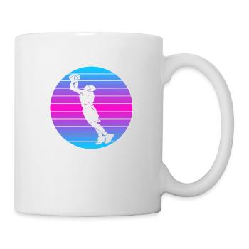 Basketball Basketball Retro Basketball Lovers - Mug - white - Right