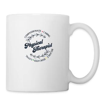 Physiotherapie Shirts Physical Therapist Geschenke - Tasse - Weiß - Rechts