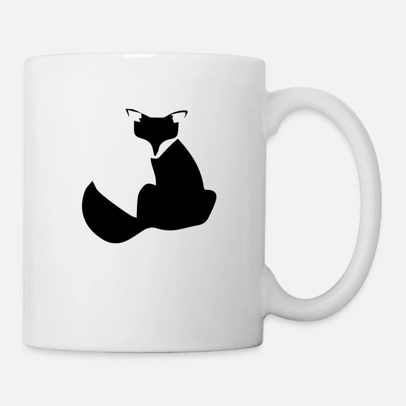 fuchs - Tasse - Weiß
