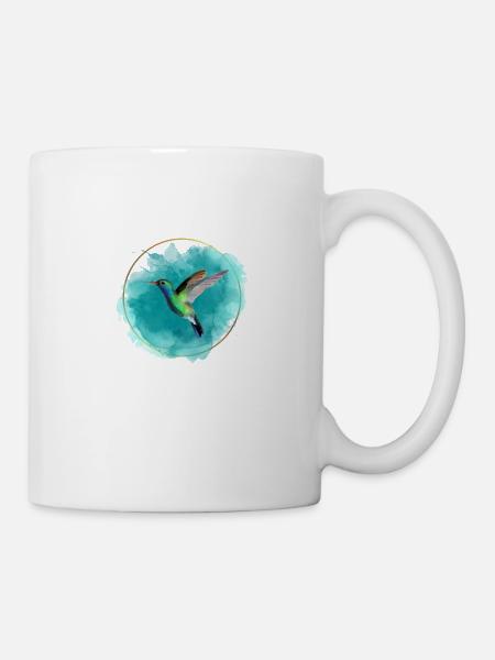 Kolibri - Tasse - Weiß