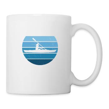 Canoë Hommes Kayak Kayak Kayak Femmes - Mug blanc - blanc - Droite