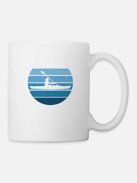 Canoe Men Kayaking Kayak Kayak Women - Mug - white