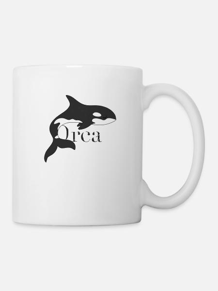 Orca Dream – Épaulard majestueux - Mug blanc - blanc