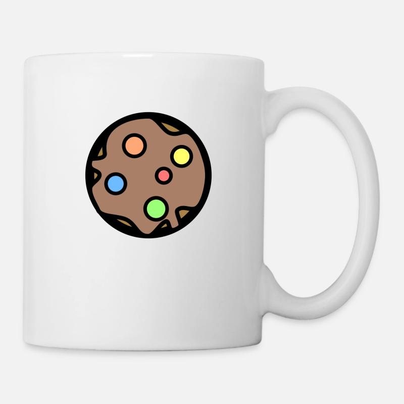 Keks - Tasse - Weiß