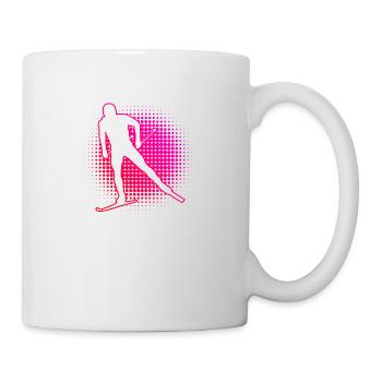 Langlauf Langlauf Skating Langlauf Classic - Tasse - Weiß - Rechts