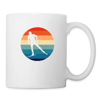 Langlauf Klassisch Langlauf Classic Langlauf Skati - Tasse - Weiß - Rechts