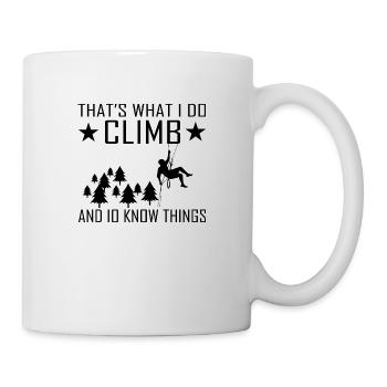Bouldering Climbing Climbing - Mug - white - Right