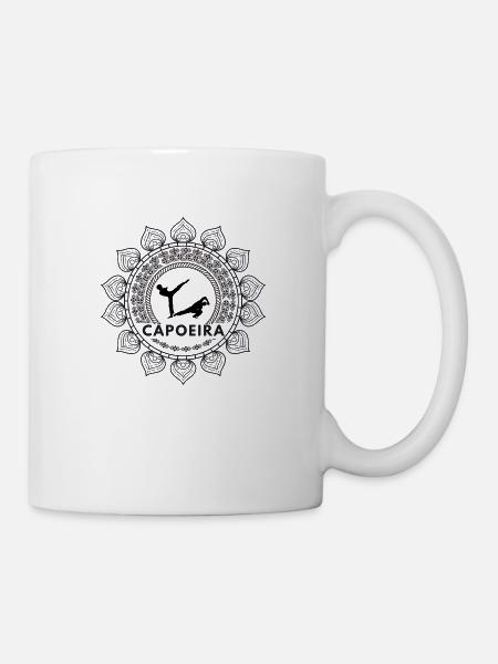 Capoeira Mandala - Mug blanc - blanc