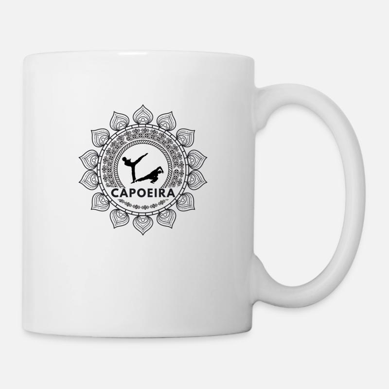 Capoeira Mandala - Mug - white