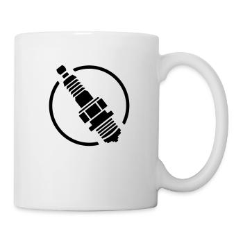 Spark Plug - Engine Screwdriver - Mug - white - Right