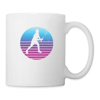 Joueuse de badminton Squash Badminton Badminton Badminton Badminton - Mug blanc - blanc - Droite