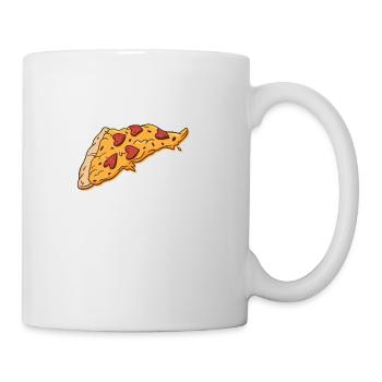 Pizza Is My Valentine Anti Valentine's Day Single - Tasse - Weiß - Rechts